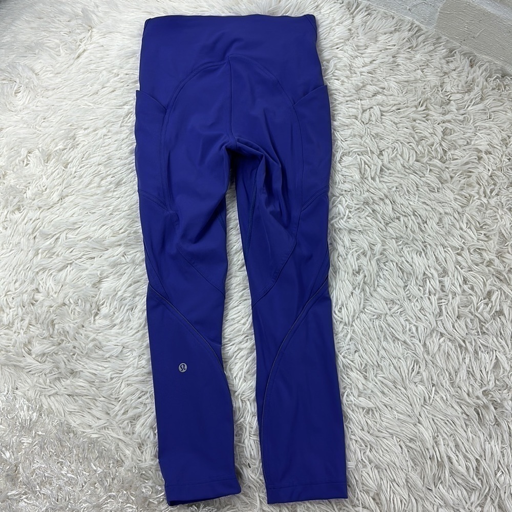 Lululemon Lead The Pack Crop 23" Stony Grape - Picture 6 of 6